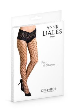 Панчохи Anne De Ales DELPHINE, XL, Black
