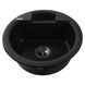 Гранітна мийка Globus Lux GURON чорний 480мм-А0002 000001562 фото 2