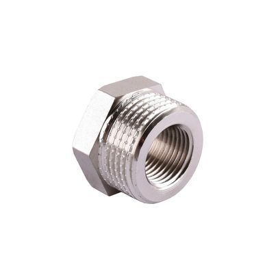 Футорка перехідна SOLOMON 1&Prime;х1/2&Prime; нікель ЗВ 8209 N