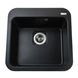 Гранітна мийка Globus Lux BARBORA чорний 510х510мм-А0002 000007954 фото 2