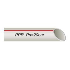 Труба VSplast PPR-AL-PIPE ф32 з алюмінієвою фольгою (червоні літери на упаковці)