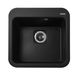 Гранітна мийка Globus Lux BARBORA чорний металік 510х510мм-А0001 000007953 фото 2