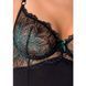 Корсет з пажами Passion Exclusive FLORIS CORSET S/M, black, трусики