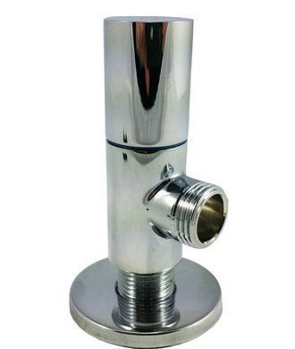 Кран напівобертовий кутовий SOLOMON 1/2"х1/2" 9082