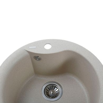 Гранітна мийка Globus Lux ORTA піщаний 485мм-А0004