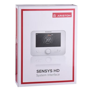 Пристрій дистанційного керування котлом Ariston SENSYS HD WHITE (білий) код 3319467