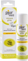 Лубрикант на водной основе pjur MED Vegan glide 100 мл - только веганские ингридиенты