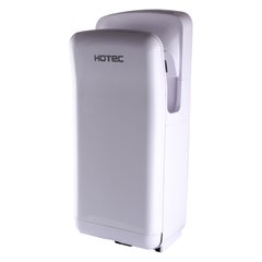 Сушарка для рук HOTEC 11.101 ABS White сенсорна, корпус пластик білий (220В ,1650-2050Вт)