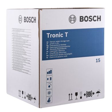Водонагрівач Bosch Tronic 2000 TR 2000 15 B / 15л 1500W (над мийкою)
