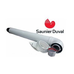 Комплект для горизонтального проходу крізь стіну 1000 мм з точкою відбору, 60/100 мм Saunier Duval