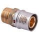 Муфта із зовнішньою різьбою прес APE ITALY AP 101 3/4&Prime;х26 000002182 фото 2