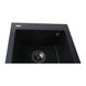Гранітна мийка Globus Lux LAMA чорний металік 410х500мм-А0001 000006136 фото 3