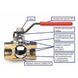 Кран кульовий ARCO SENA 2&Prime; ВВ КР 150108 000008081 фото 2