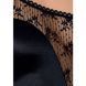 Боді-монокіні Petra Body black S/M &mdash; Passion Exclusive, з асиметричним кроєм, відкрите плече