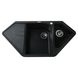 Гранітна мийка Globus Lux GARDA чорний металiк 1000х500мм-А0001 000002978 фото 1