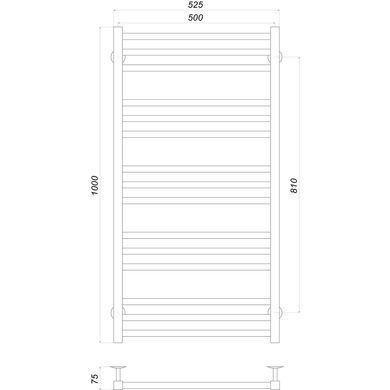 Рушникосушарка UNIO MS W 1000-500-15 Модена вода